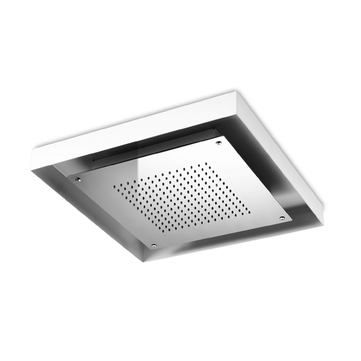 soffione incasso con cornice led